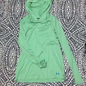 Under Armour lime green jacket